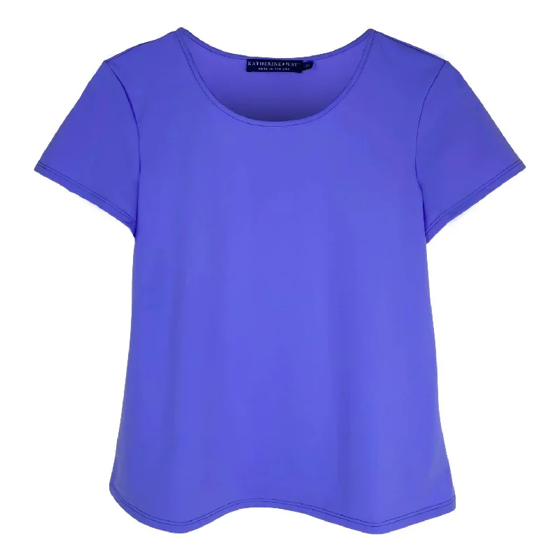 Women's Fenwick Crew Neck Tee In Lilac