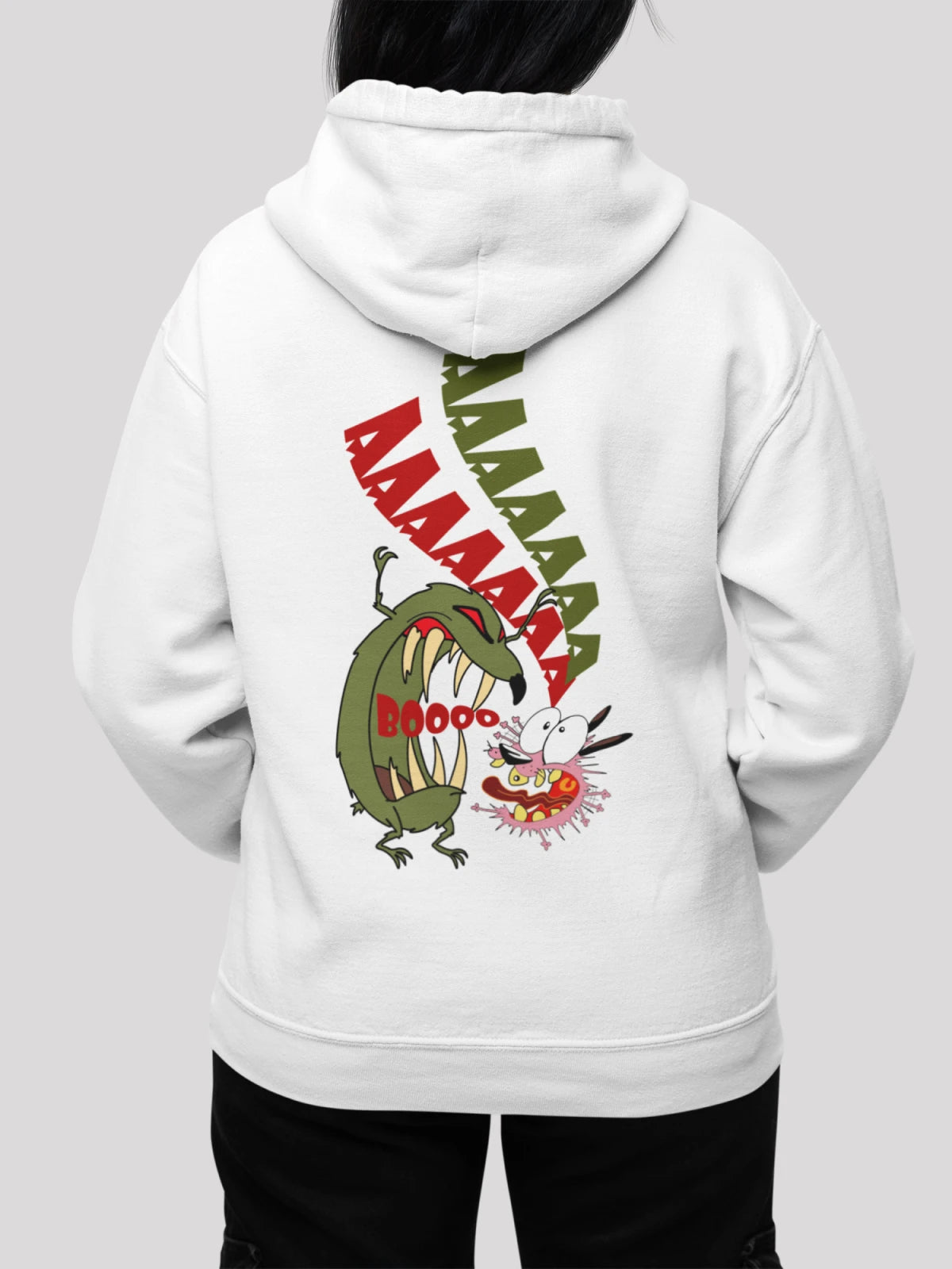 Courage White Hoodie For Women