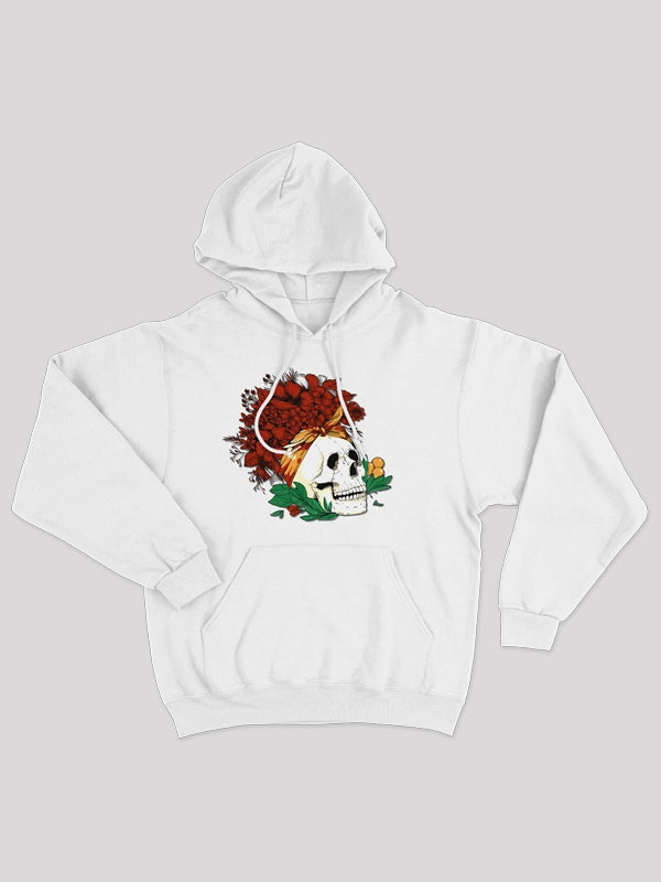 The Witch White Hoodie For Women