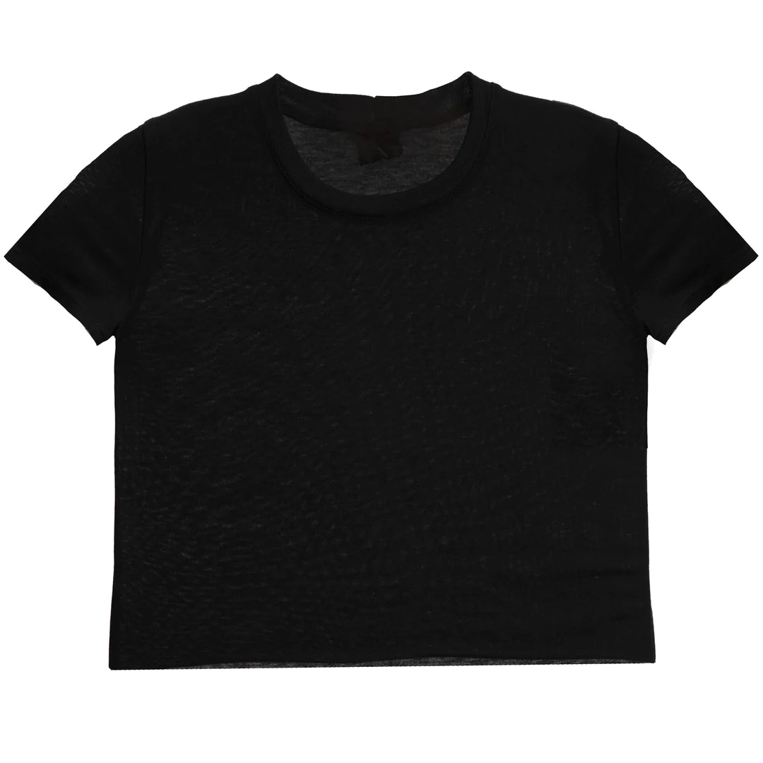 Firehouse - Black Crop Tee