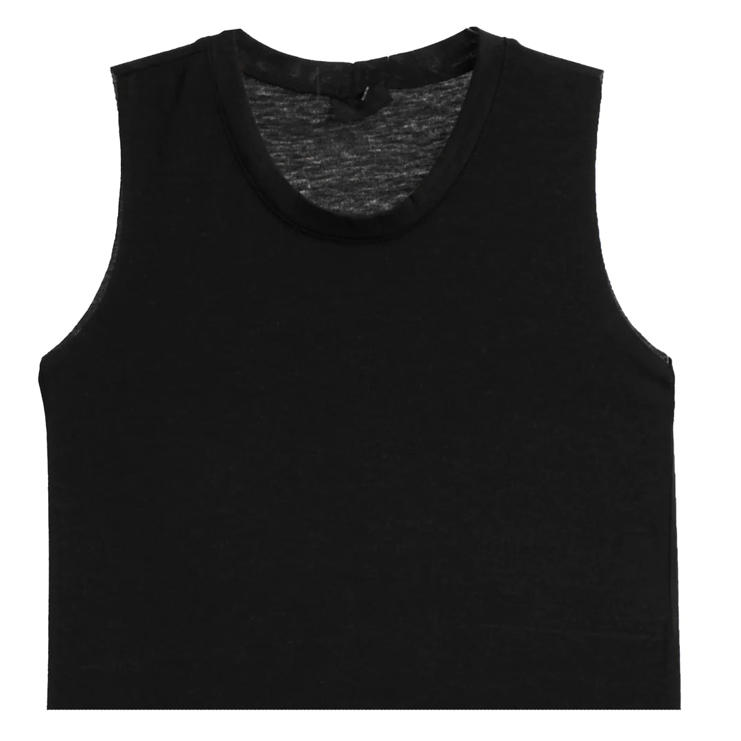 Firehouse - Black Crop Tank