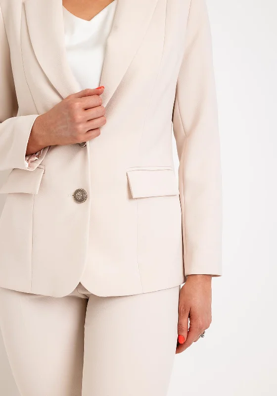 Avalon Dolores Tailored Blazer, Stone